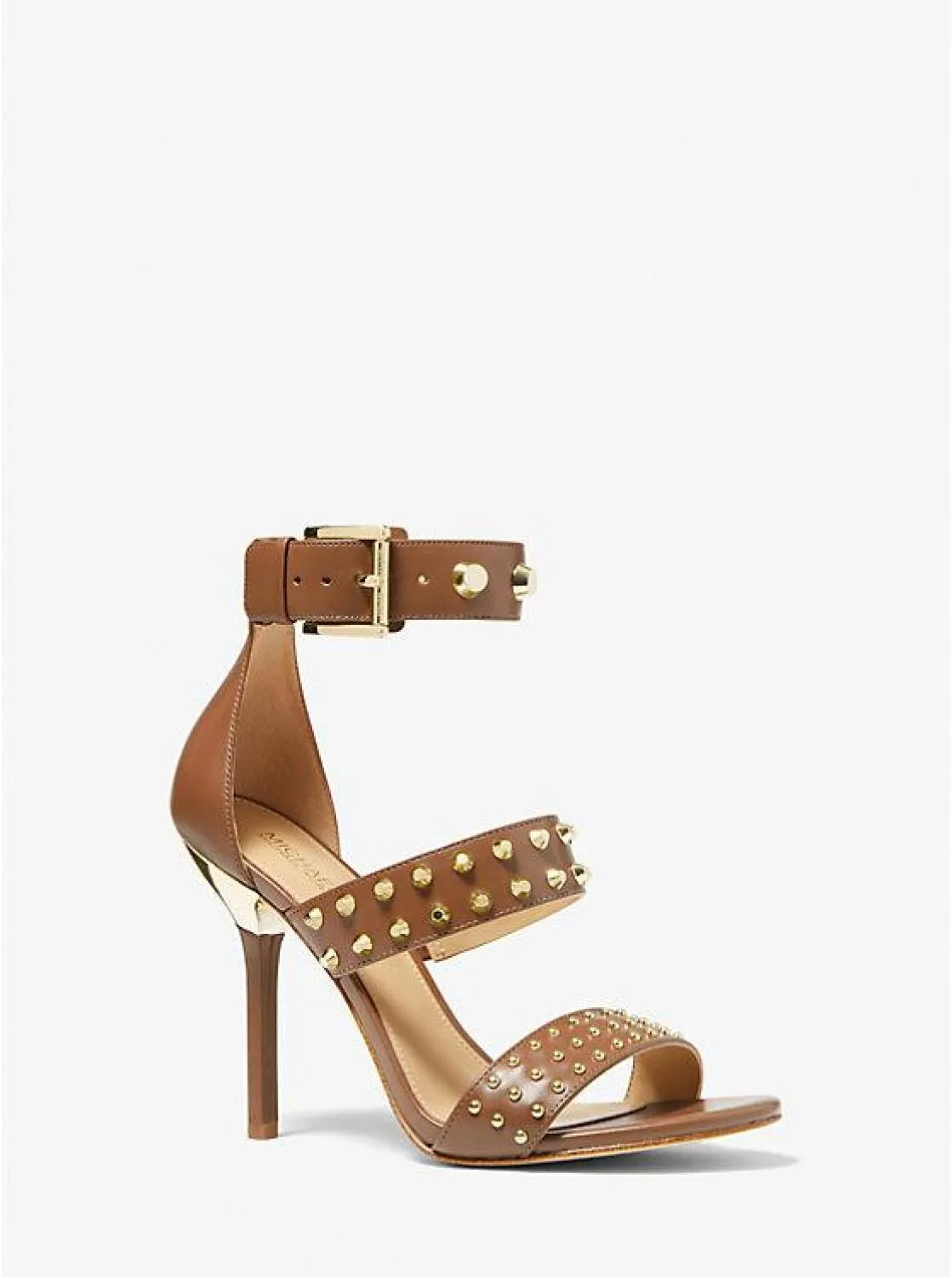 Amal Astor Stud Leather Sandal