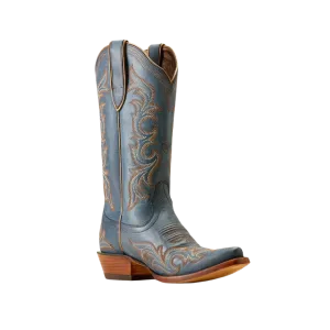 Ariat Women's Hazen Blueberry Snip Toe Western Blue Boots