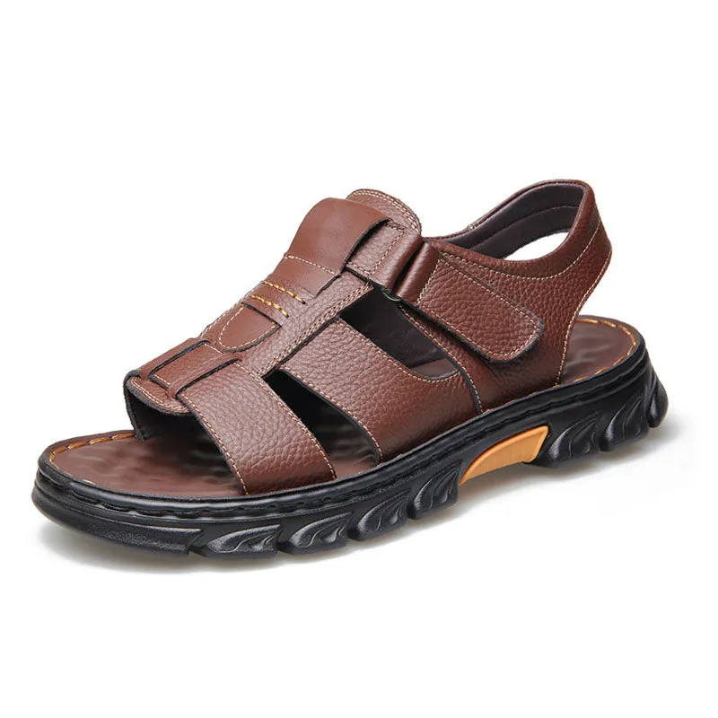 Aule Cut Out CO3 Leather Sandals