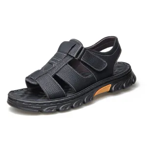 Aule Cut Out CO3 Leather Sandals