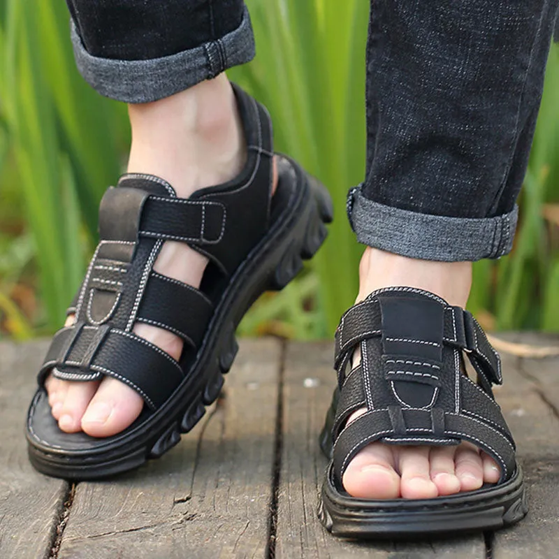 Aule Cut Out CO3 Leather Sandals