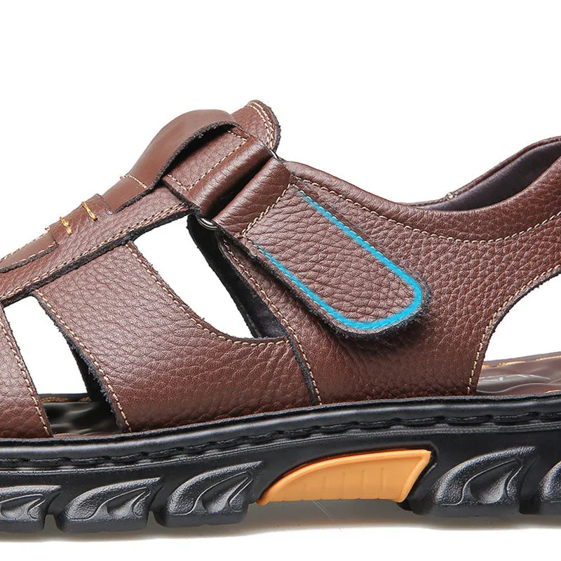 Aule Cut Out CO3 Leather Sandals