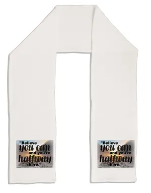 Believe You Can T Roosevelt Adult Fleece 64&#x22; Scarf by TooLoud