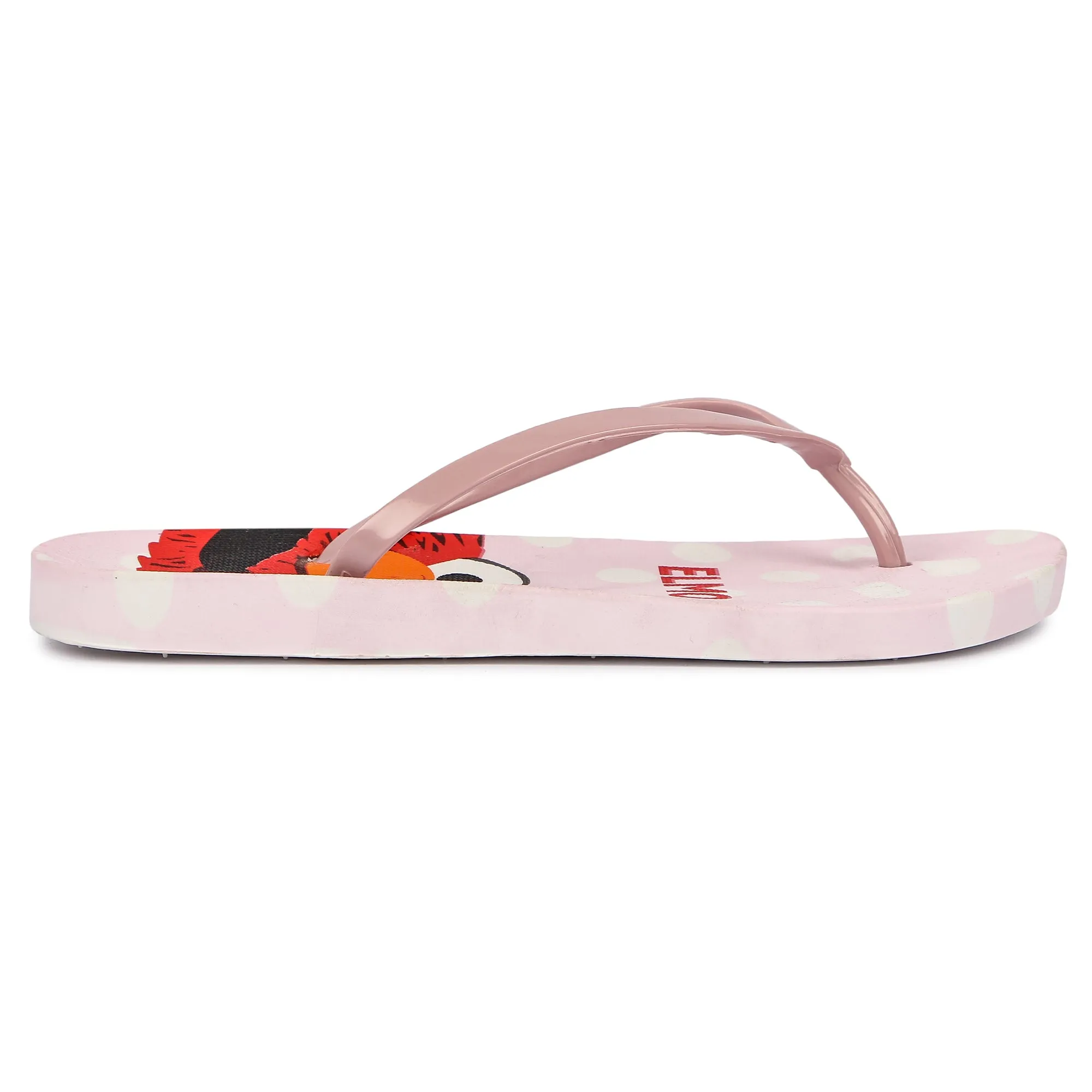 Brauch Women's Pink Cute Elmo Slippers