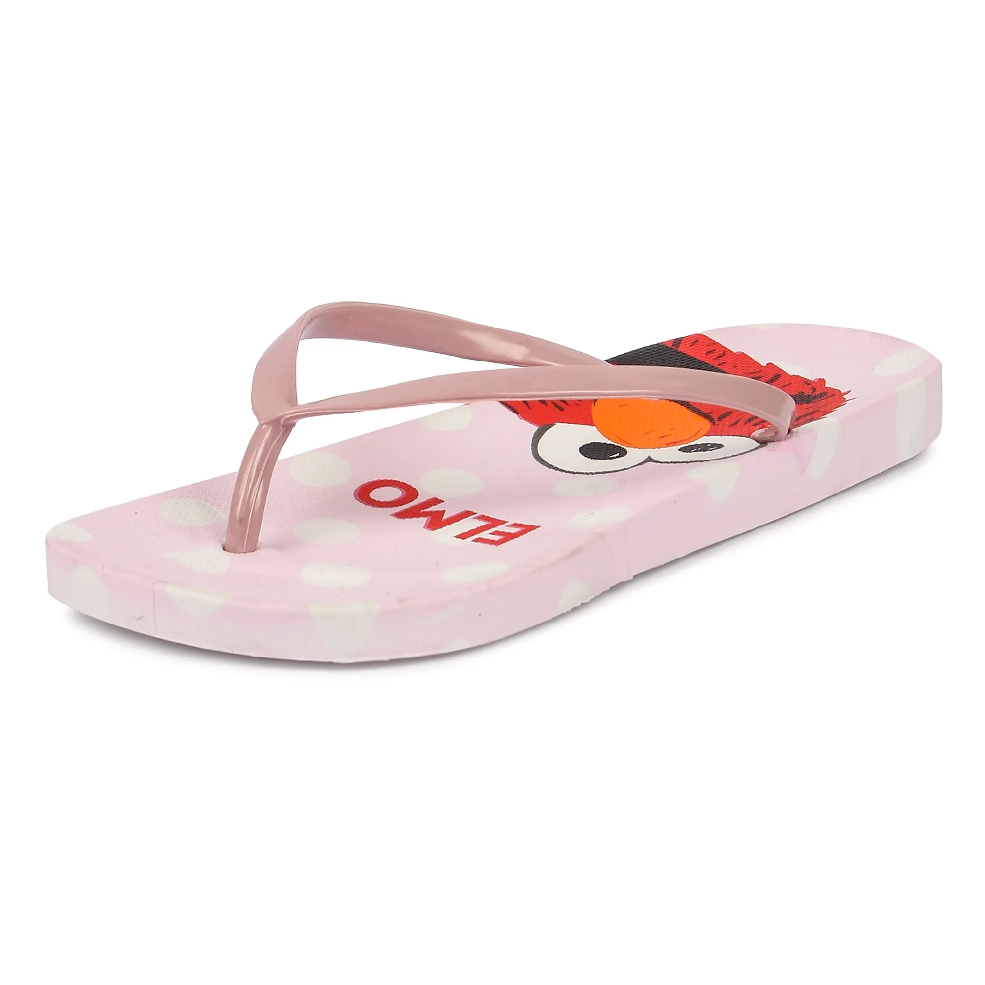 Brauch Women's Pink Cute Elmo Slippers