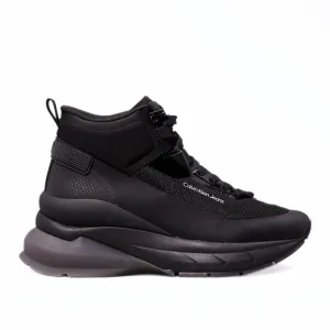 Calvin Klein Jeans High-Top Wedge Trainers YW0YW01571-BLK