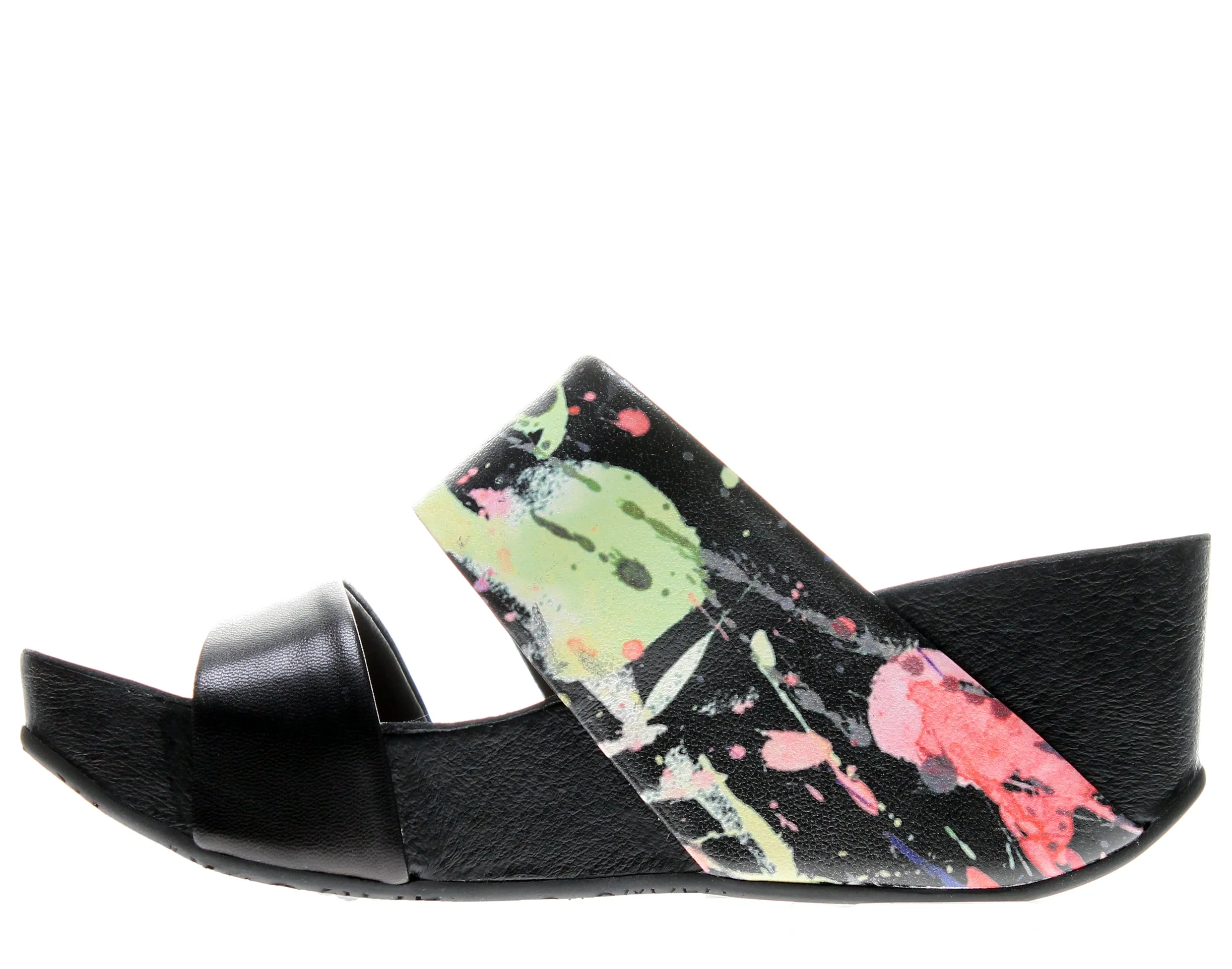 Chocolat Blu Metalica Wedge Women's Sandals