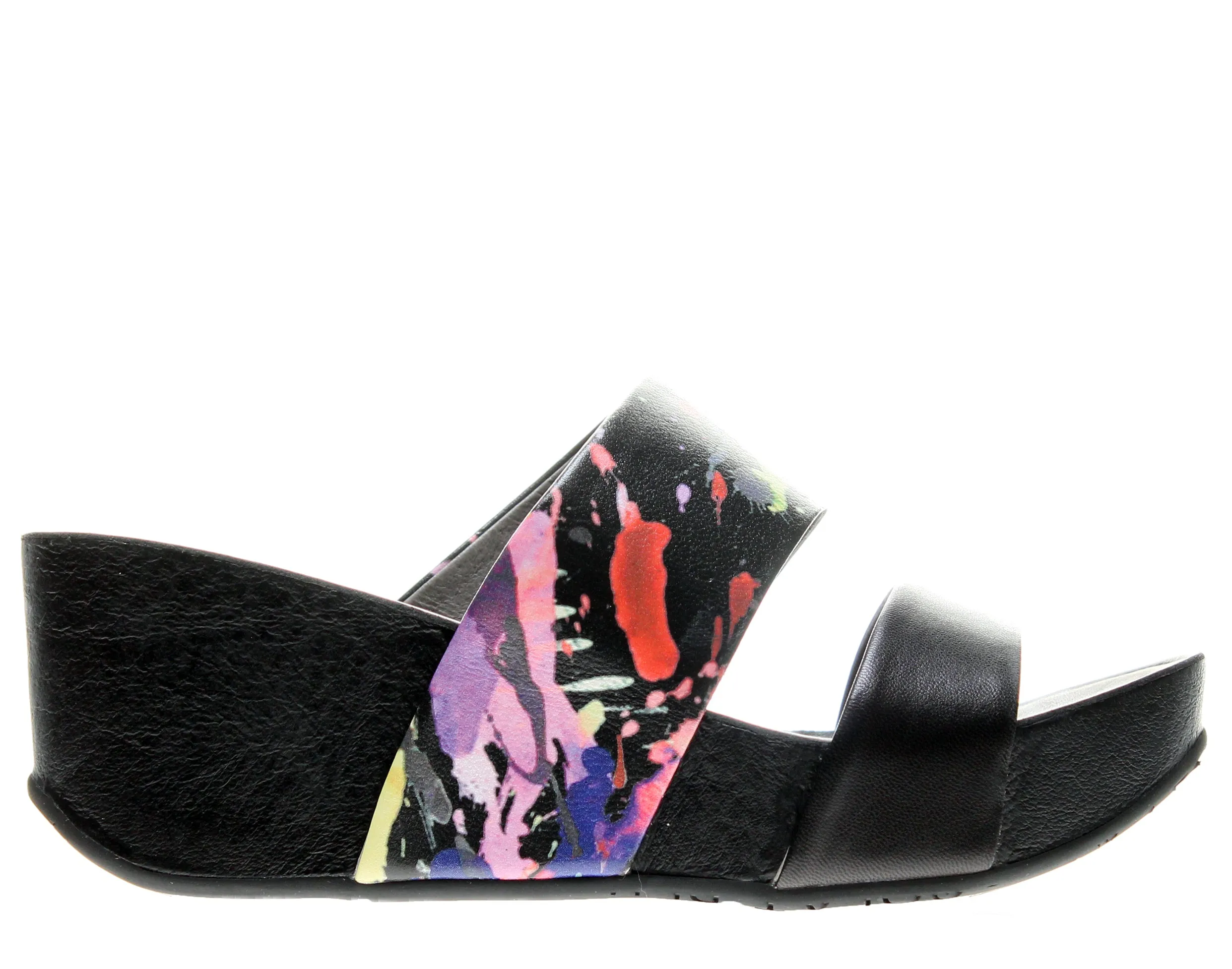 Chocolat Blu Metalica Wedge Women's Sandals