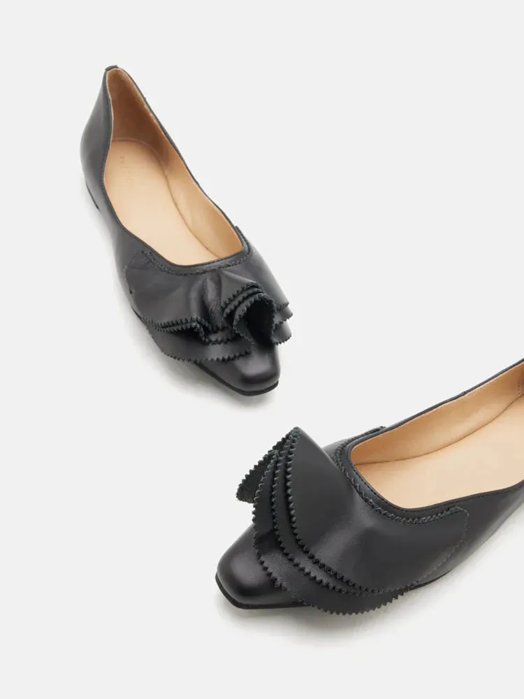 Elysia Ruffled Flats