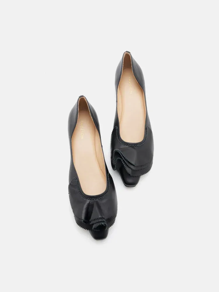 Elysia Ruffled Flats