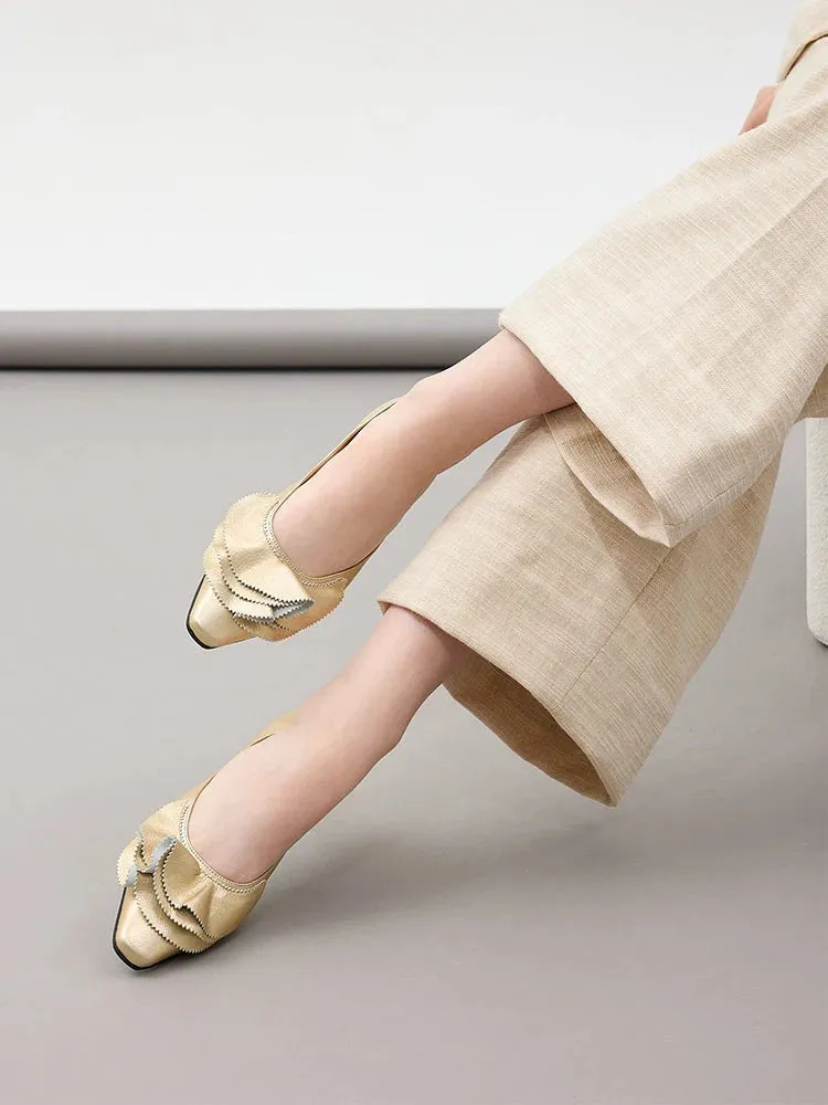 Elysia Ruffled Flats