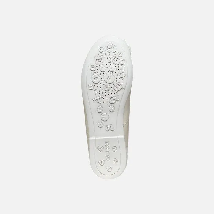 GEOX Plie Girl leather Ballerina Flats