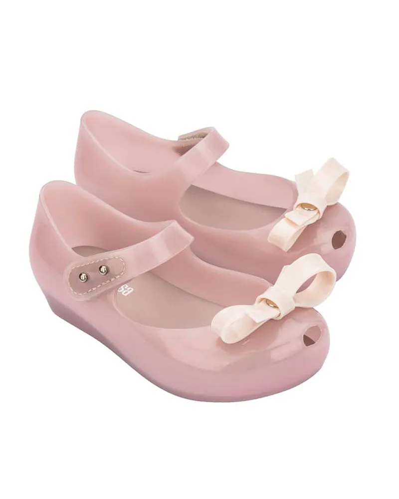 Girls Beige Ultragirl Bow BB Ballerina
