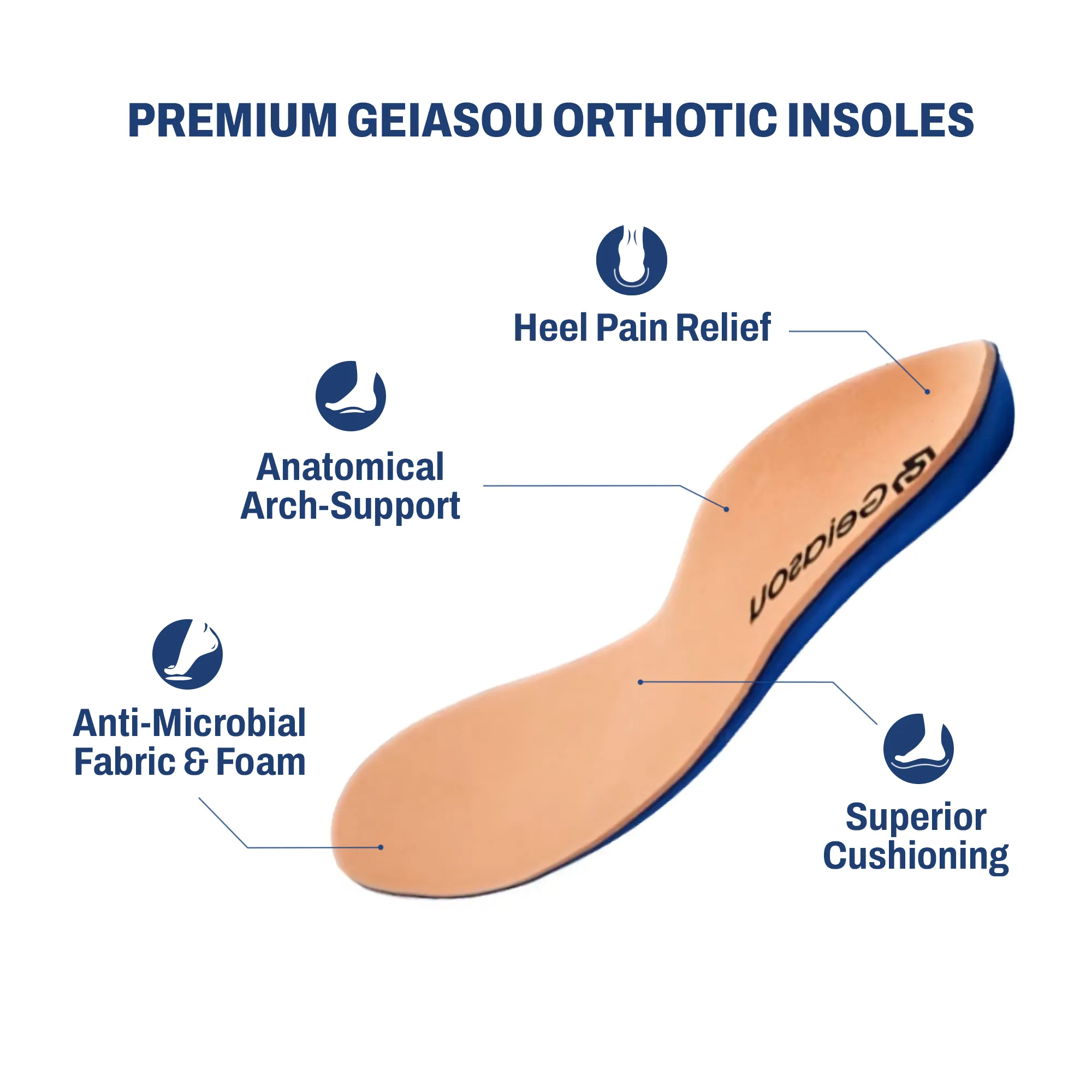GRW Orthopedic Men Work Shoes Steel Toe Puncture-proof Anti-slip Safety Shoes