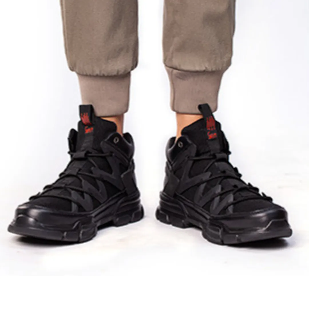 GRW Orthopedic Men Work Shoes Steel Toe Puncture-proof Anti-slip Safety Shoes