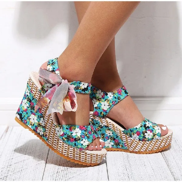 Jenny  Boho High Heel Sandalen