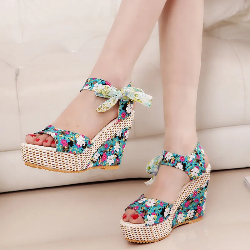 Jenny  Boho High Heel Sandalen