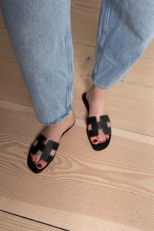 Lea Leather Sandals
