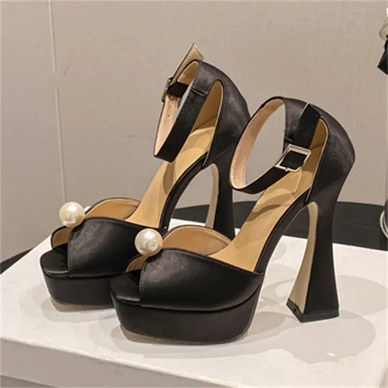 Serena Peep Toe Heel