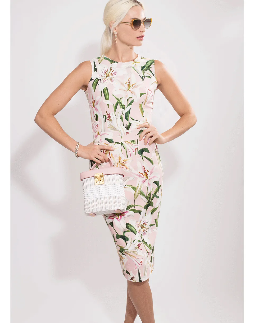 Sleeveless Lily Print Top