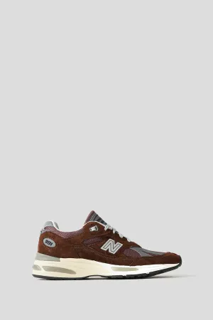 SNEAKERS 991 MADE IN UK PINECONE ET BROWN