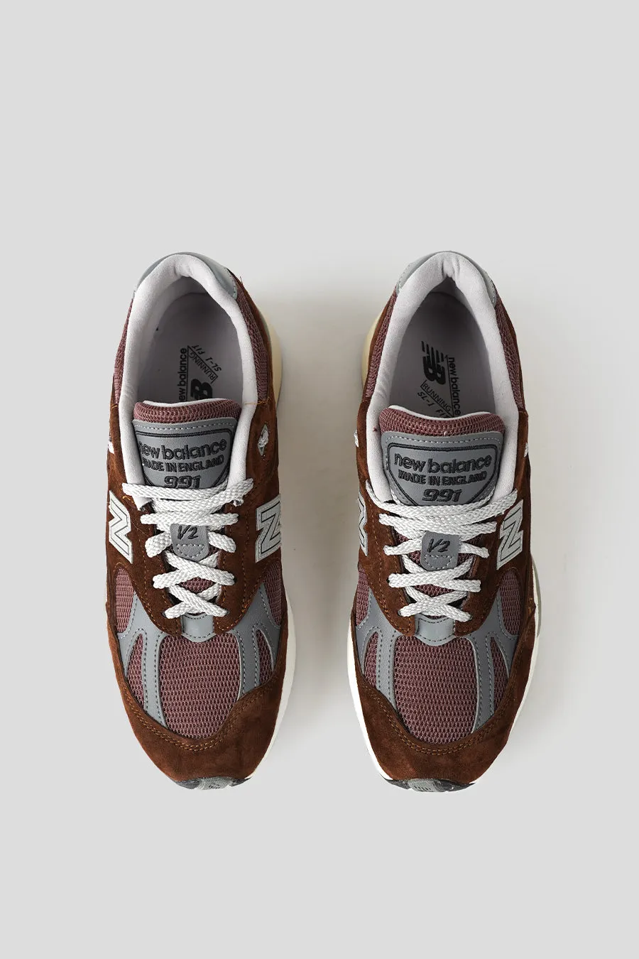 SNEAKERS 991 MADE IN UK PINECONE ET BROWN