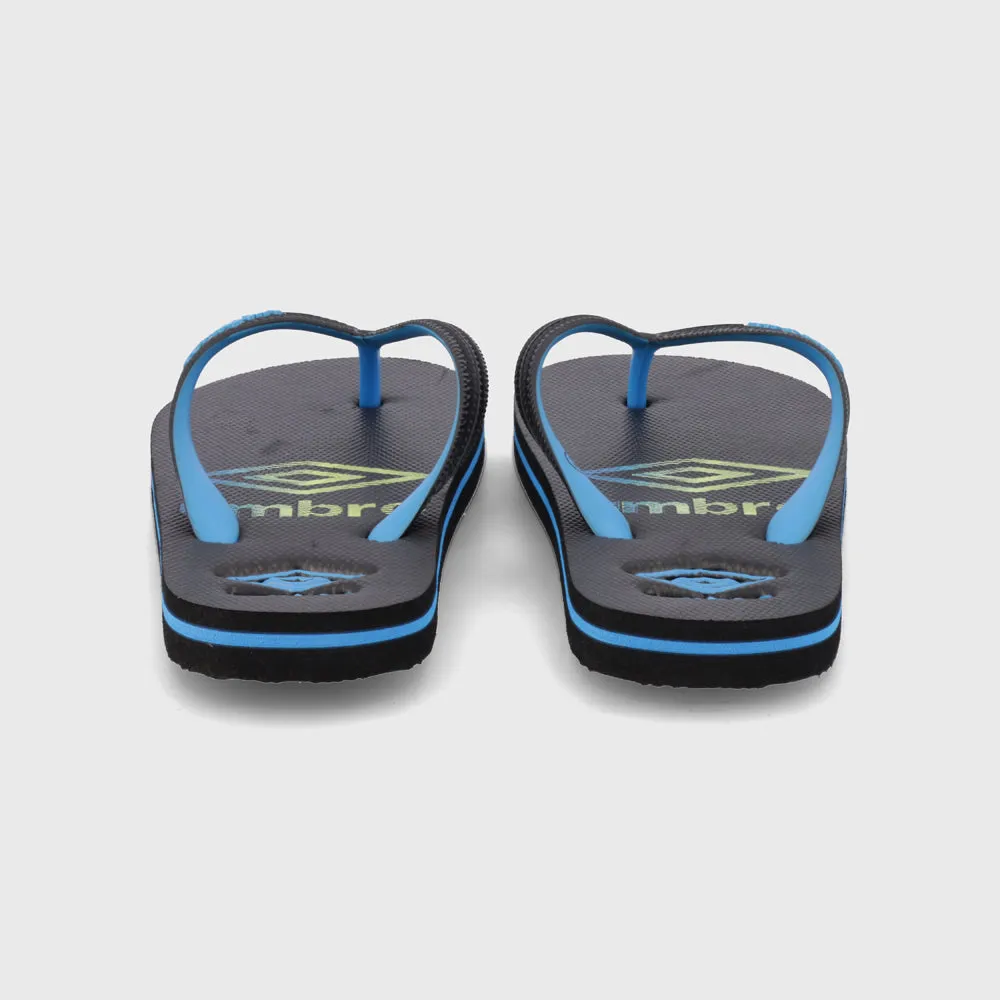 Umbro Kids Thumb Print Thong Blue/Multi _ 182077 _ Blue