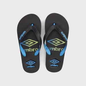 Umbro Kids Thumb Print Thong Blue/Multi _ 182077 _ Blue