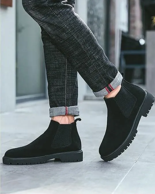 West Louis Chelsea Boots Suede Leather
