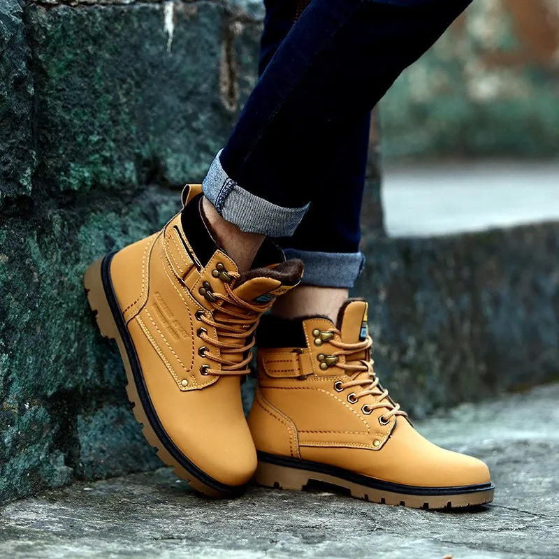 West Louis Suede Leather Flat Boots