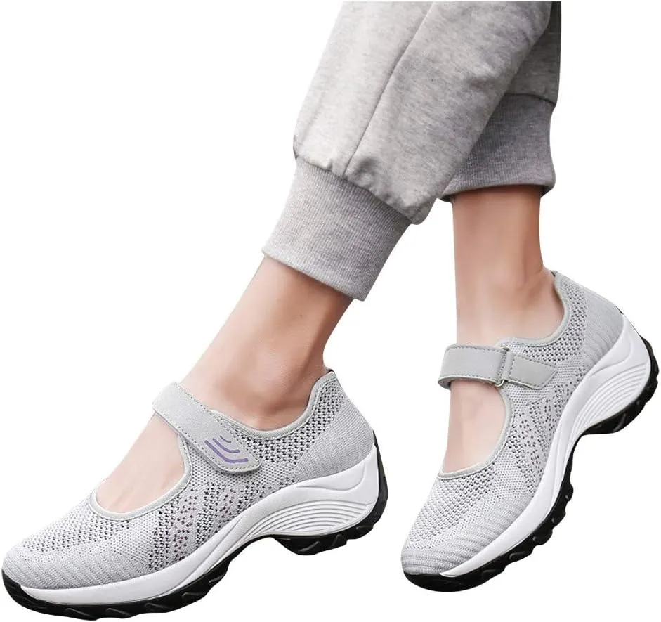 Women's Fashion Sneaker Mesh Slip On Black Non Slip Shoes for Women Comfortable Men's Running Shoes White Loafers Shoes for Women Womens Leopard Sneakers