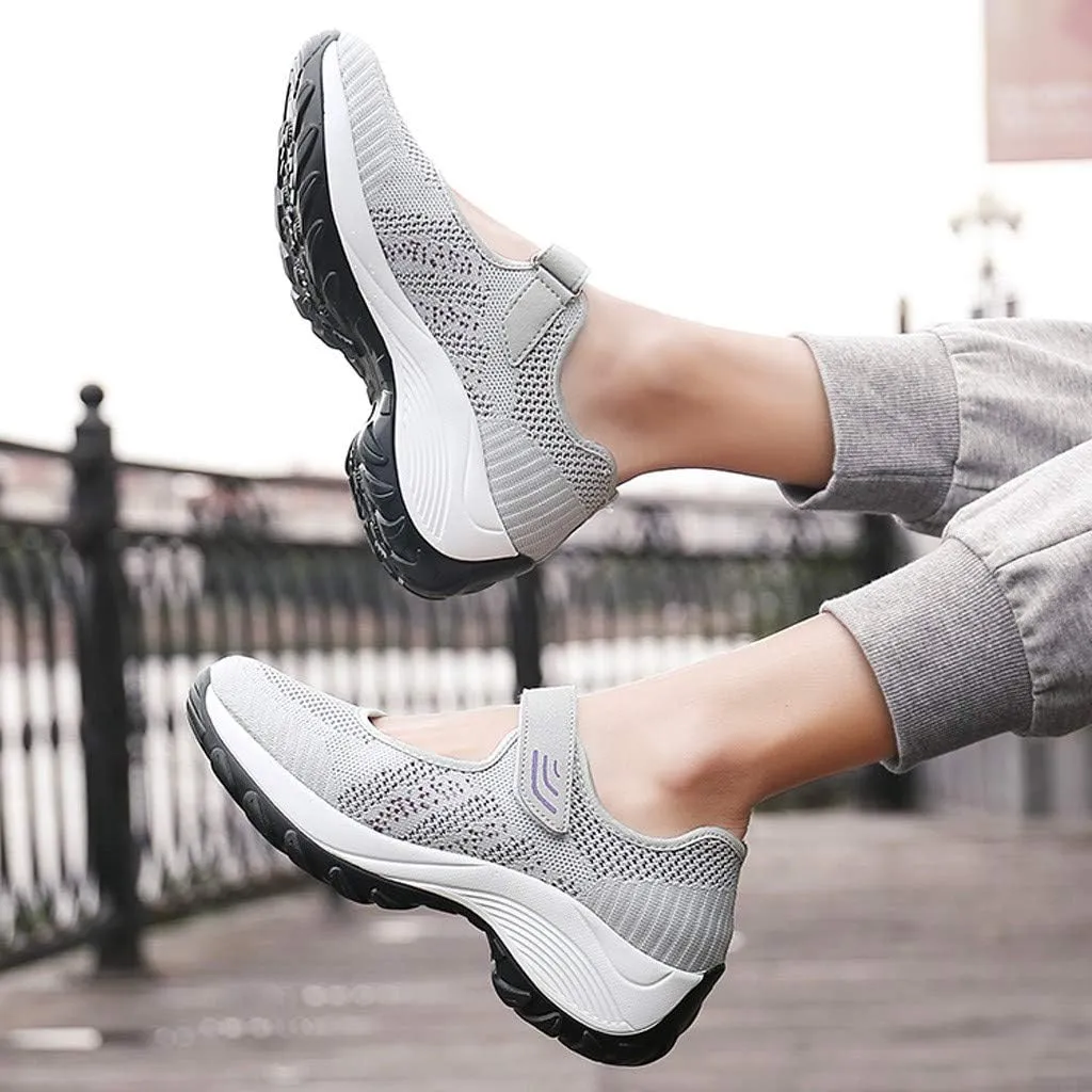 Women's Fashion Sneaker Mesh Slip On Black Non Slip Shoes for Women Comfortable Men's Running Shoes White Loafers Shoes for Women Womens Leopard Sneakers
