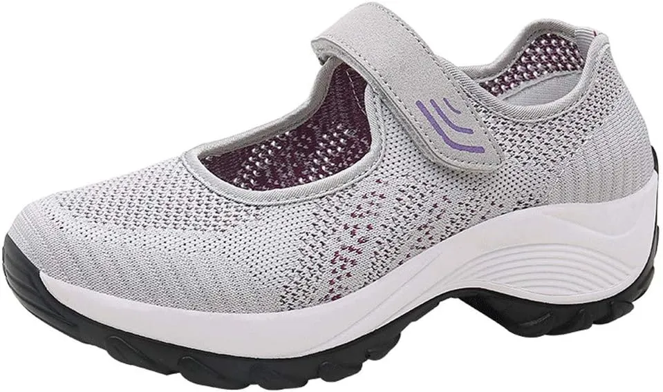 Women's Fashion Sneaker Mesh Slip On Black Non Slip Shoes for Women Comfortable Men's Running Shoes White Loafers Shoes for Women Womens Leopard Sneakers