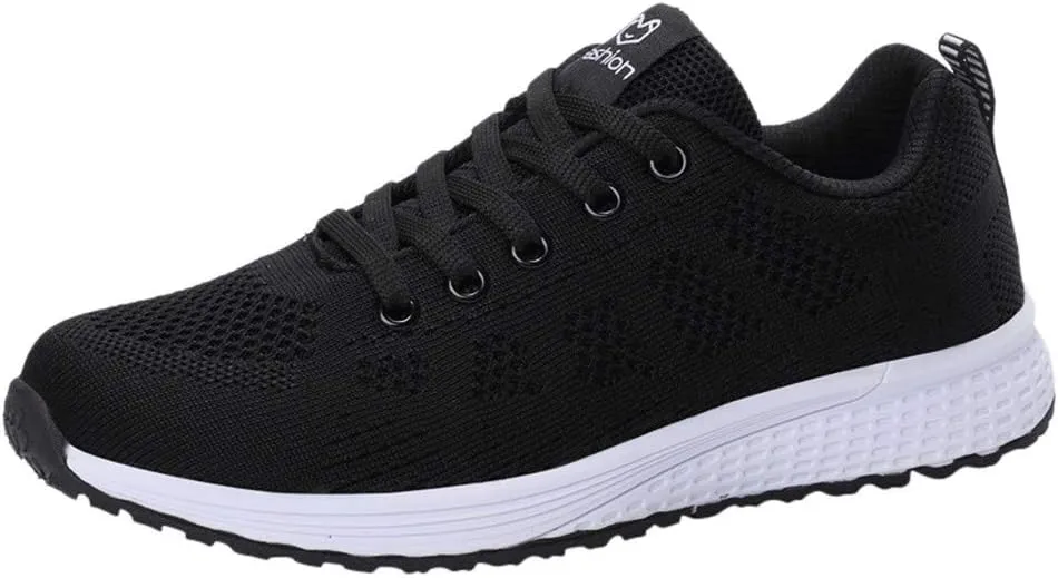 Women's Fashion Sneaker Non Slip Work Wide Comfortable Slip Resistant Work Shoes Walking Shoes Office Loafers for Women Mens Basketball Sneakers